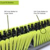 PHYEX Upgraded 18" Push Broom with Adjustable Long Handle, Total