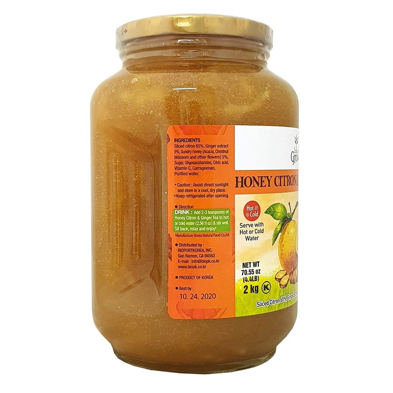 Balance Grow Honey Citron and Ginger Tea 70.55oz (4.4 lbs/2KG)