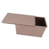 Loaf Pan with Lid for Baking Bread Nonstick Corrugated Steel