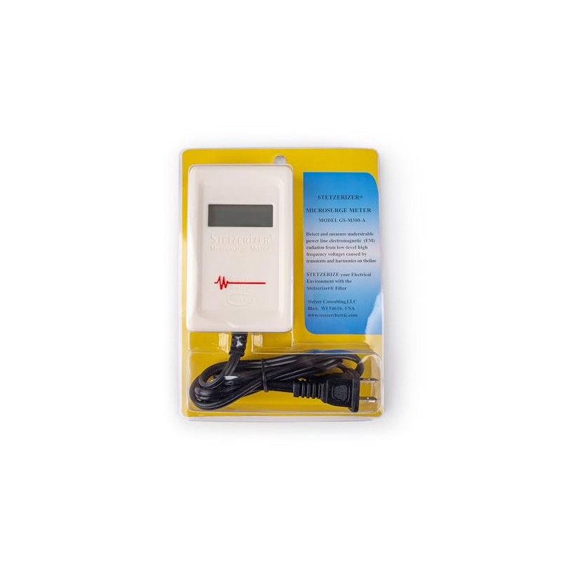Stetzerizer Microsurge Meter for Dirty Electricity - Genuine Graham-Stetzer Measurement
