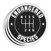 TODOLIA Endangered Species Manual Gearbox Stick Shift 6 Speed Stickers