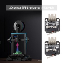 SING F LTD 5PCS Limit Switch 3 Pin Compatible with Ender-3 / Ender-3 S/Ender-3 Pro/Ender-3 V2 / Ender-3 Max/CR-10 / CR-10 V3 / CR-10 S4 3D Printers