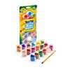 Crayola Washable Kids Paint Set & Paintbrush, Painting Supplies, 18