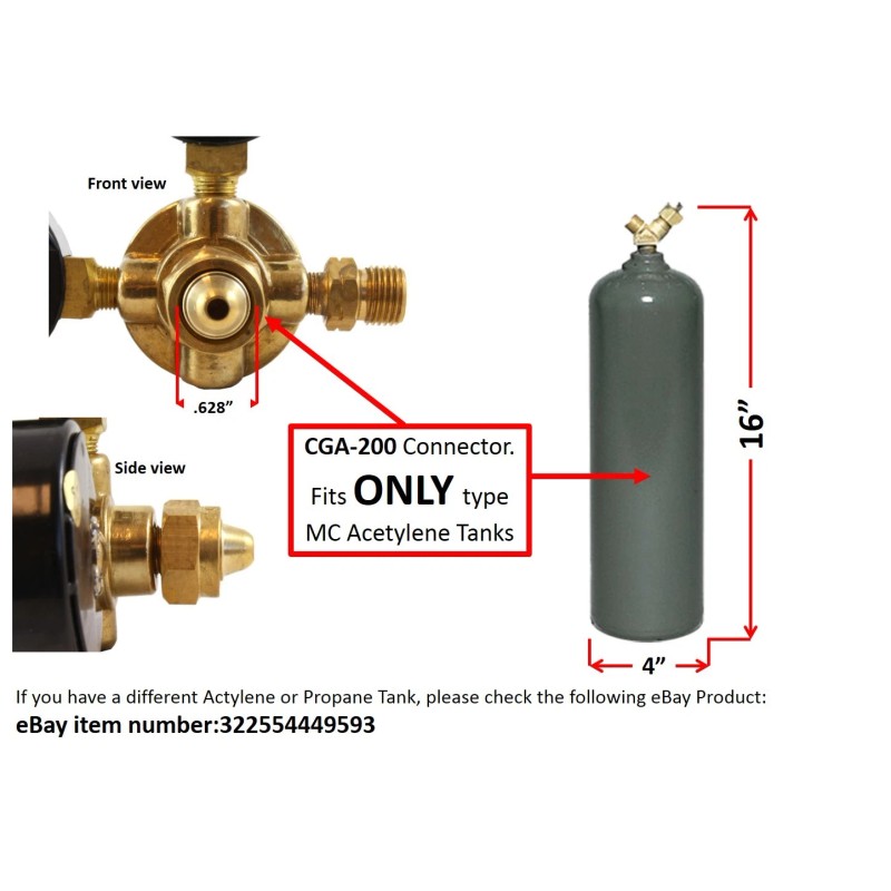 SÜA - Oxygen and Acetylene Regulators Welding Gas Gauges -