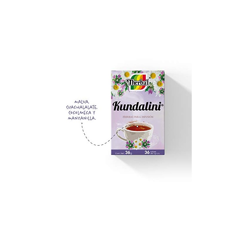 Therbal - Te Infusión, 36 Sobres, Kundalini