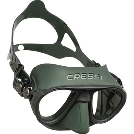 Cressi Calibro Mask and Corsica Snorkel Kit Green
