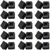 MUZIEBA 1" Square Tubing Plug End Caps, 30 Pack Tubing