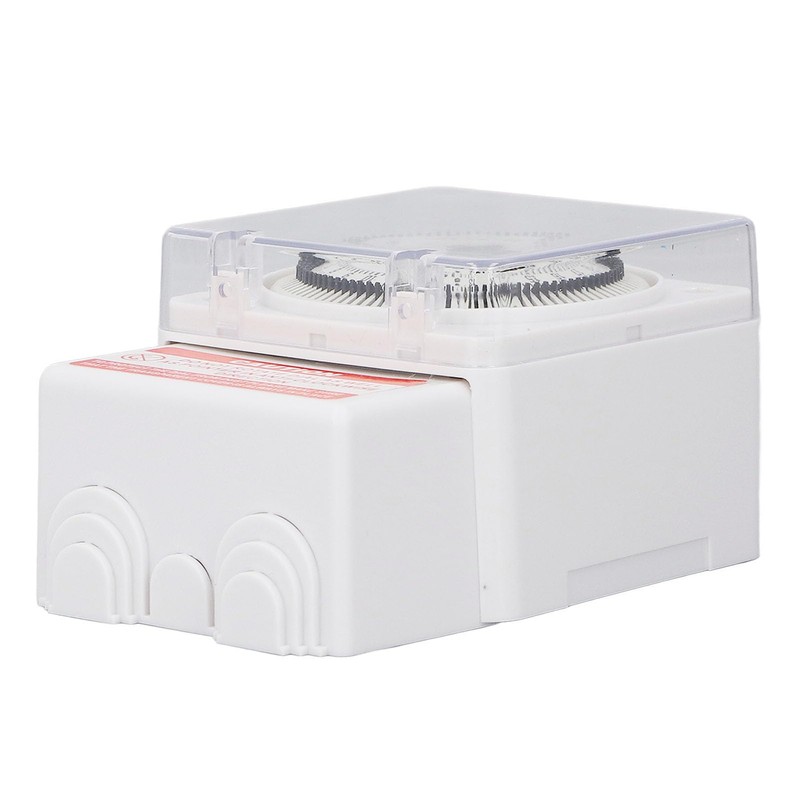 Mechanical 24-Hour Timer Switch - Precise Industrial Timer with 5-Minute