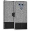 kwmobile Wallet Case for LG G6 - Fabric and PU