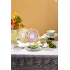 Aynsley Daisy Corset Fine Bone China Teacup and Saucer Set