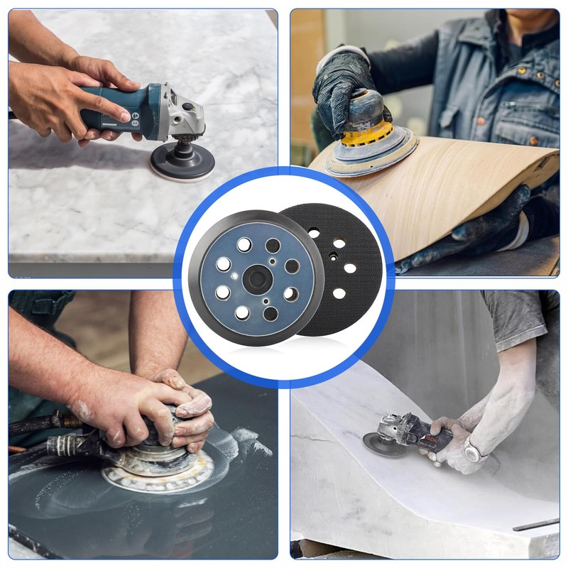 125mm Replacement Sander Backing Pad - Sander Pad for Makita