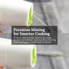 Prepara Simply Mist Olive Oil Sprayer, Chrome Band, White/Green