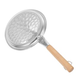 CAXUSD Nonstick Japanese Egg Pan Aluminum Breakfast Skillet with Unique Vertical Handle for Quick Single Serve Cooking for Pancakes and Crepes Ergonomic Design for Comfort