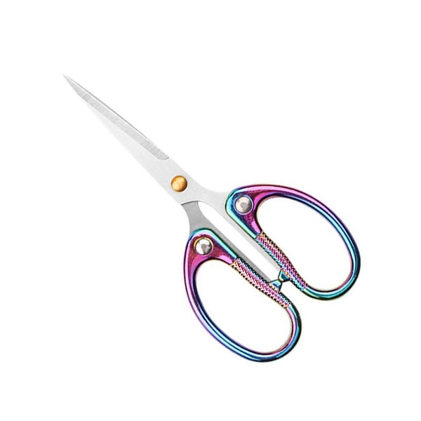 Aesosor 5" Precision Office Scissors All Purpose Scissors Ultra Sharp Shears for Office High College School Teacher Student Handcrafts Supplies, Small Scissors Daily Use Right/Left Handed Colorful