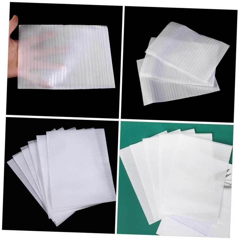 Abaodam 100 Pack Foam Pouches - Cushion Foam Pouches -