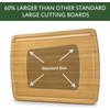 GAOMON Extra Large Cutting Board, Bamboo Cutting Board, Wood Cutting