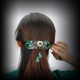 Vintage Metal Hair Clips Retro French Hair Barrettes Flower Fish Hair Clip Hair Pins for Women
