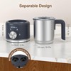 SIMPLETASTE Milk Frother, 4 in 1 Electric Milk Steamer, 16.91oz/500ml