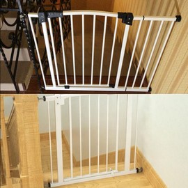 Y-shaped adapter for baby gate, Y spindle for attachment, children's gate and stair railings, extension of the stair gate, for stair gates for babies and pets, pack of 2