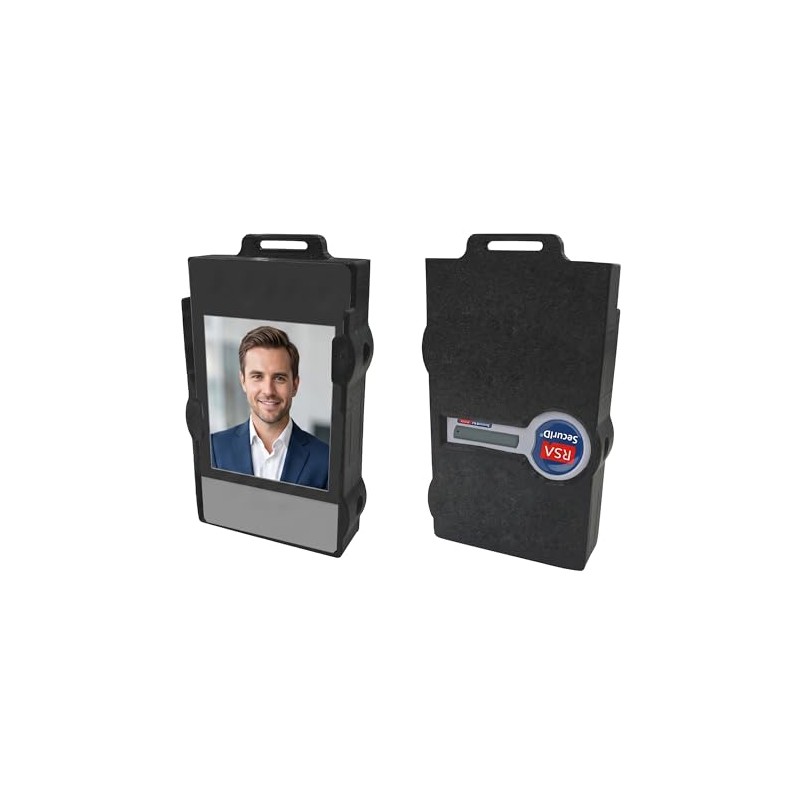 RSA SecurID Token Holder and ID Badge Holder, Noiseless Stealth