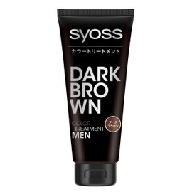 [Cyos] Color Treatment For Men, Dark Brown (Hair Color, For Men, Gray Hair Dye), 6.3 oz (180 g) (x1)