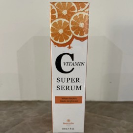 Beautzilla Super Vitamin C Serum for Face with Hyaluronic Acid & Vitamin E 1 oz