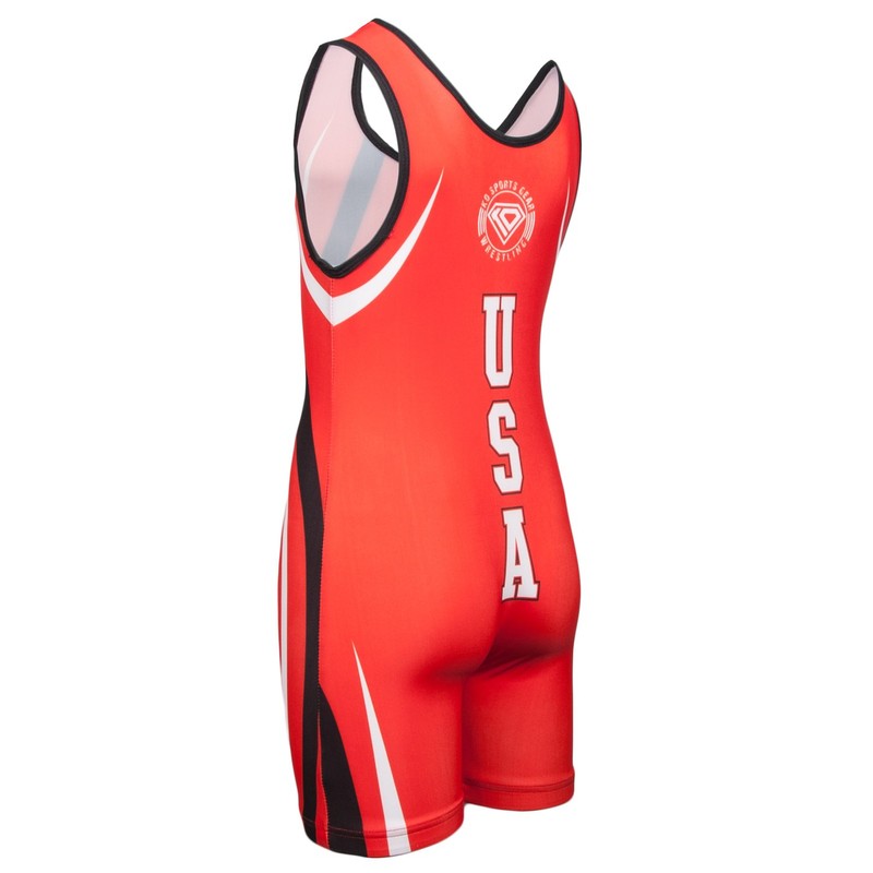 Deportes KO equipo está rojo USA lucha - estilo olímpico