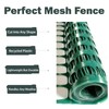 Jollybower 4 x 100 FT Plastic Mesh Safety Fence, Temporary