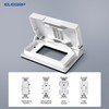 ELEGRP Horizontal Outdoor Cover for Decotative Receptacles, Weatherproof Wall Plate,