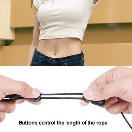 Pankousa 2PCS Adjustable Shirt Tuck Band Women,Stretchy & Invisible Shirt Tuck Band Women,Makeover Top Style(A Black + B Black)