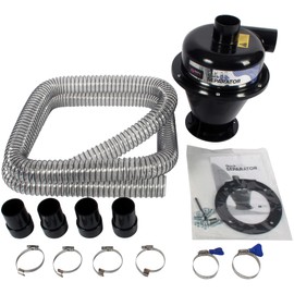 Quick Click Dust Collection Separator w/Urethane Ducting Hose