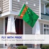 ANLEY Fly Breeze 3x5 Feet Turkmenistan Flag - Vivid Color
