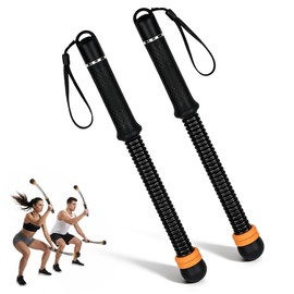 TOMSHOO 2PCS Ropeless Battle Ropes Adjustable Portable Home Gym Equipment