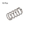 TOP-VIGOR 10Pcs Compression Spring, 20mm OD,1.2mm Wire Size,20mm Free Length