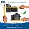 PEDEA Large Black Guard DSLR Camera Case with Screen Protector