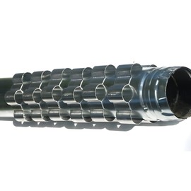Tred-Not Set of six stovepipe Heat Exchanger Stove Pipe Reclaim Recovery Radiator 3.6 in