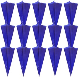 Hemoton 50pcs Tile Grout Masonry Bag with Tip Squeeze Cement Bag Puncture Tip Cement Sealer Bag,Grout Bag for Tile Installation, Grouting Bag (8.25x15.3 inch, Blue)