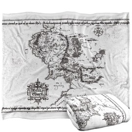 Lord of the Rings The Lord of the Rings Silky Cuddly Blanket, Optimal Soft, 152 x 127 cm