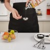 WOLMIK Measuring Spoon Set, Stainless Steel Teaspoon, 5 Pieces Small