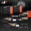 A-Premium Rear Ceramic Disc Brake Pads Set Compatible with Jeep