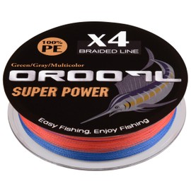 Braided Fishing Line 100 m ~ 1000 m 4-Way PE Braided Fishing Line (10LB-133LB) for Saltwater Freshwater