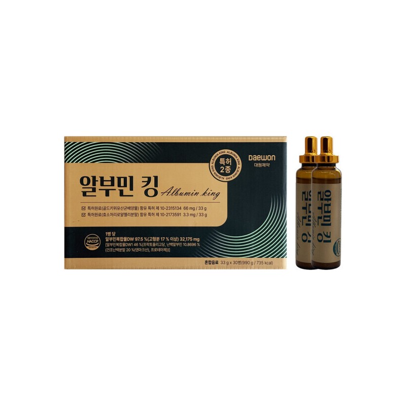 Daewon 대원 알부민 킹 33g x 30개입 2개 / 써클