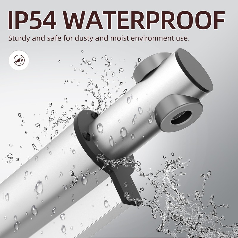 6000N 1320lb IP54 Waterproof Linear Actuator 12v Actuator Heavy Duty