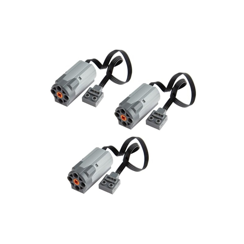 TEESE 3pcs Technic-Motor-Kit with M-Motor 8883, Compatible with Technic-Parts for