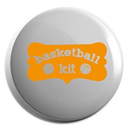 Hippowarehouse Basketball kit Badge Various Sizes 38mm 50mm 75mm