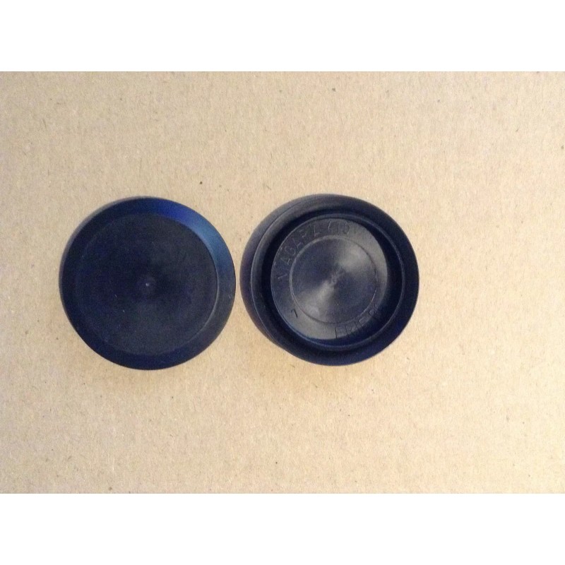 Niagara 1 1/2" 1.5 Inch Flush Mount Black Plastic Body