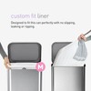 simplehuman Code M 200 Count, Genuine Custom Fit Liners, Drawstring
