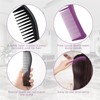 2PCS Detangling Hair Comb for Women, 2-Sided Plastic Hairstyle Comb