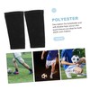 Kisangel 2 Pairs Breathable Football Shin Pad Socks Insert High