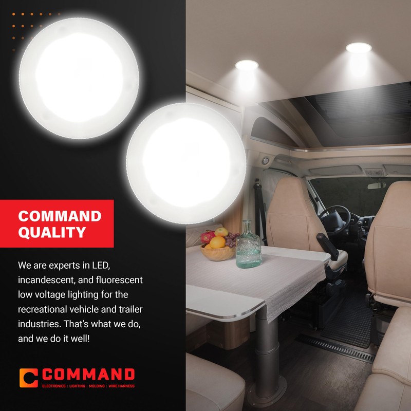 Command Electronics OEM LED RV Ceiling & Under-Cabinet Light –